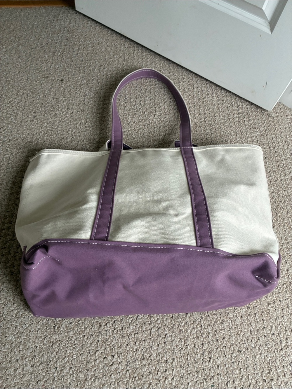 Brand New LL Bean Boat and Tote w/ Zipper - Picture 3 of 6